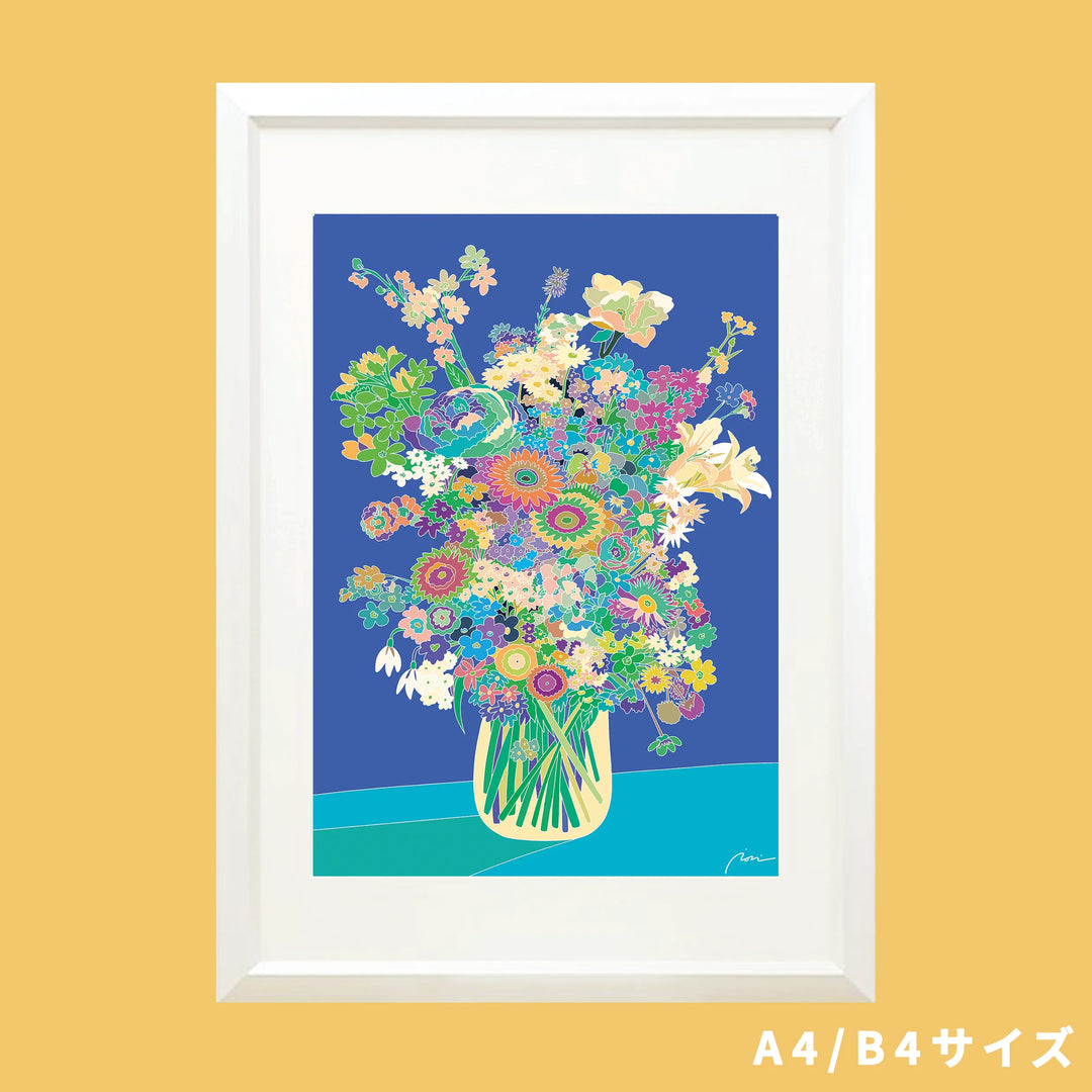 BIRTH FLOWERS - FEBRUARY -／IORI KIKUCHI｜アート絵画・販売通販