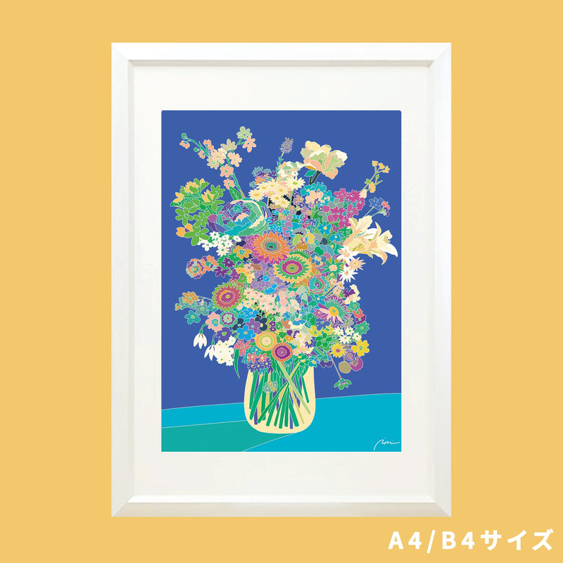 BIRTH FLOWERS - FEBRUARY -／IORI KIKUCHI｜アート絵画・販売通販