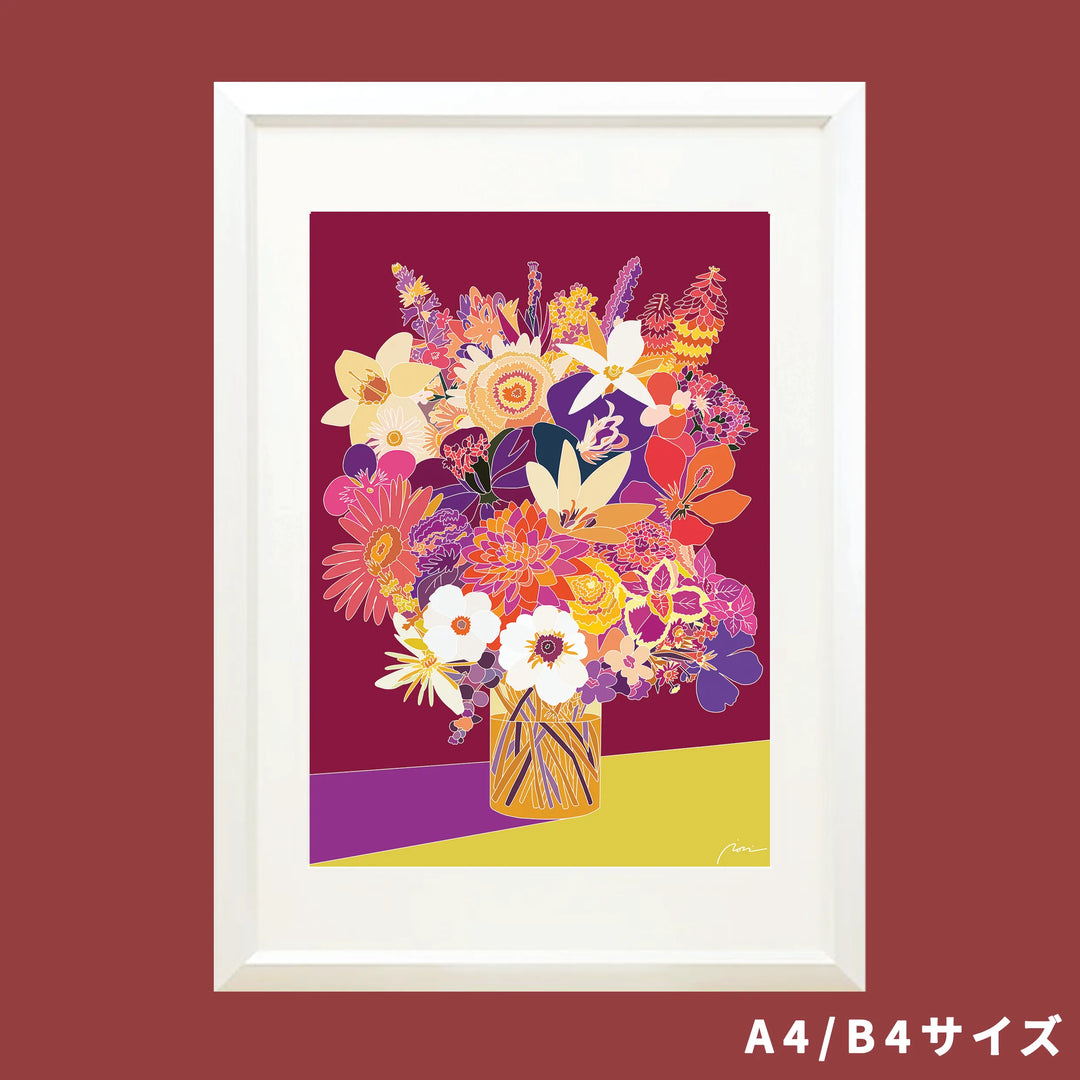 BIRTH FLOWERS - OCTOBER -／IORI KIKUCHI｜アート絵画・販売通販