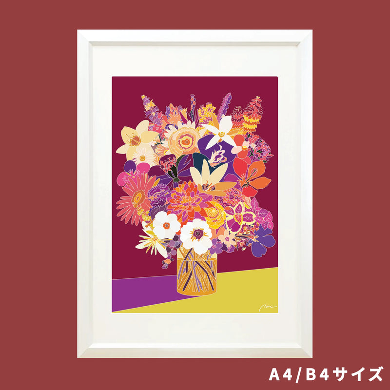 BIRTH FLOWERS - OCTOBER -／IORI KIKUCHI｜アート絵画・販売通販