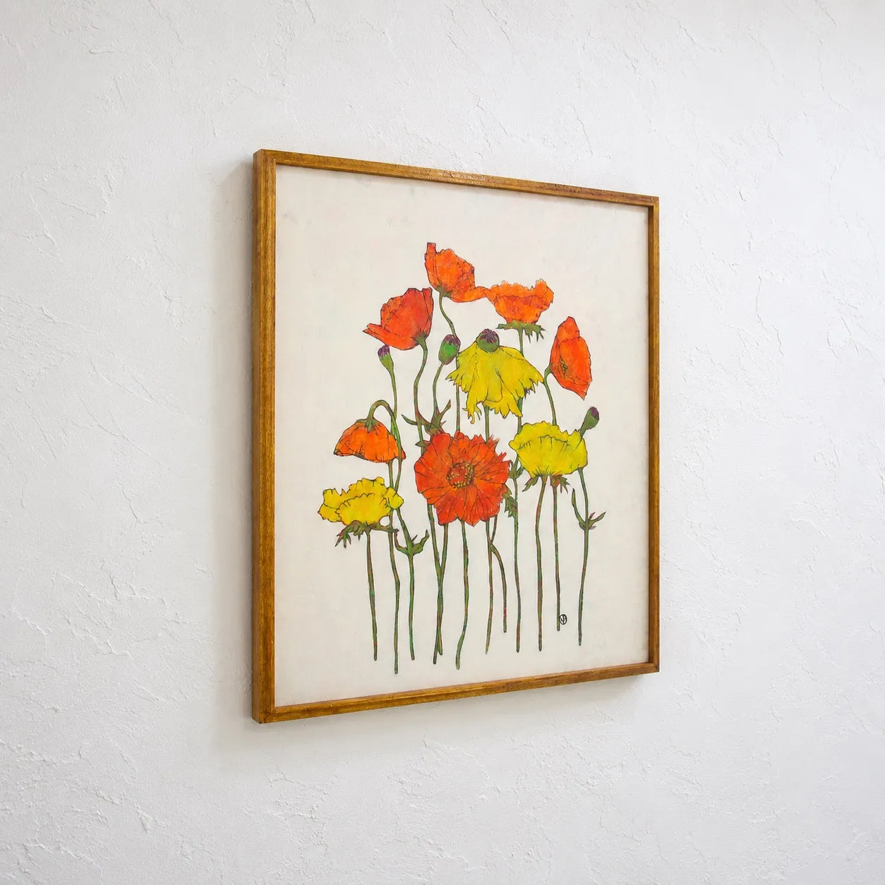 Poppies in Silence【原画】No.312