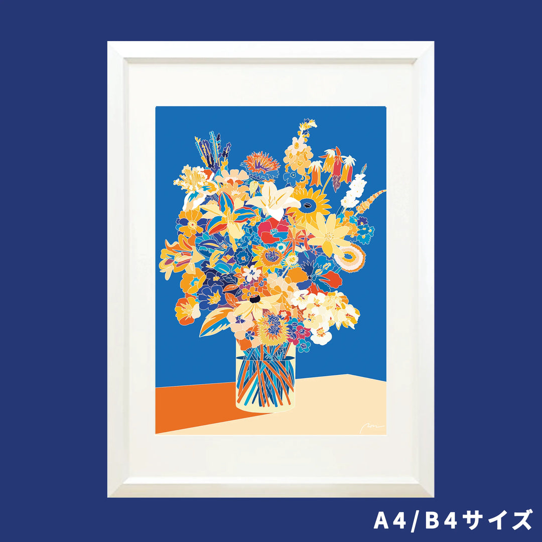 BIRTH FLOWERS - JULY -／IORI KIKUCHI｜アート絵画・販売通販WASABI
