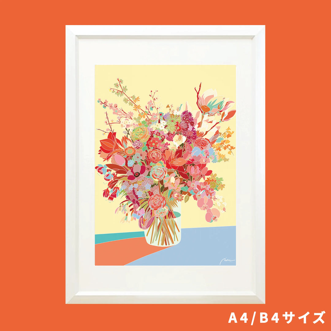 BIRTH FLOWERS - JANUARY -／IORI KIKUCHI｜アート絵画・販売通販