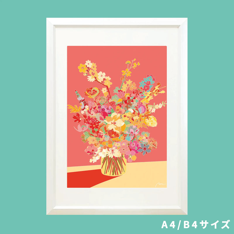 BIRTH FLOWERS - MARCH -／IORI KIKUCHI｜アート絵画・販売通販WASABI