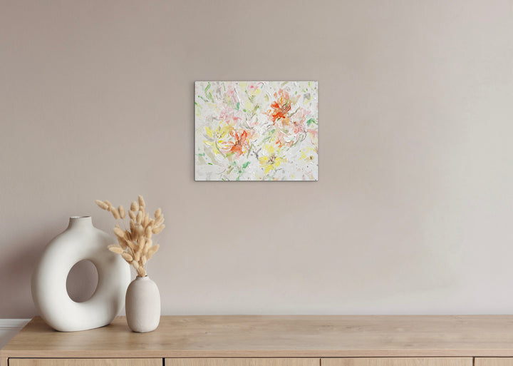 Dancing flowers No.182／川西郁美｜アート絵画・販売通販WASABI(ワサビ)