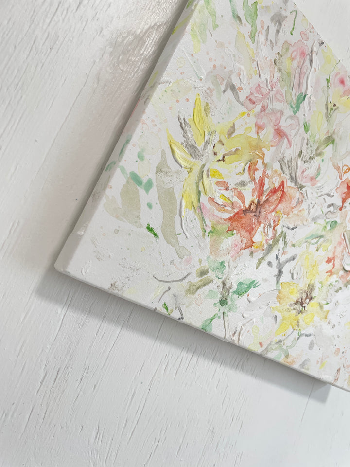 Dancing flowers No.182／川西郁美｜アート絵画・販売通販WASABI(ワサビ)