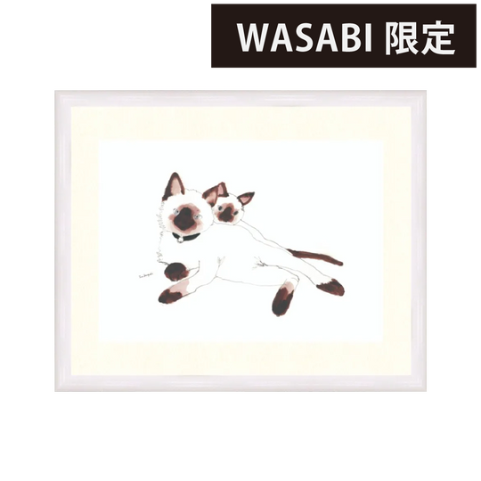 シャムねこ【アートプリント】