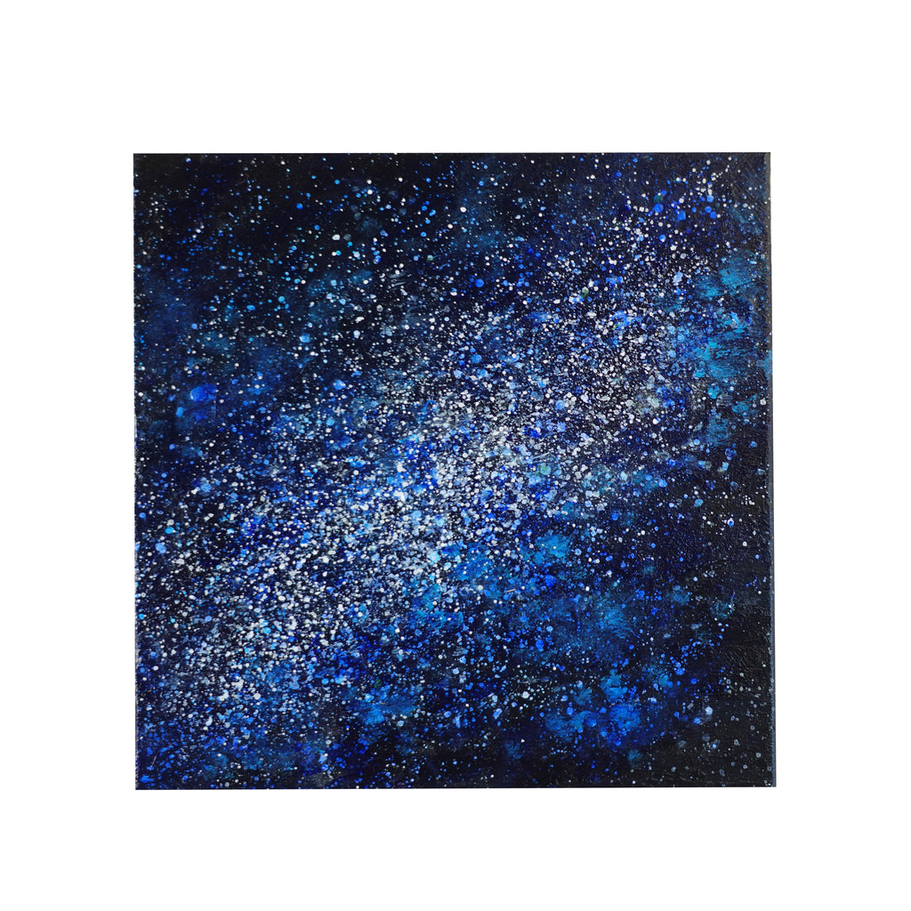 タカハシカエさんの小さな絵画「星空をうつす」 タカハシカエさんの小さな絵画「星空をうつす」 - メルカリ