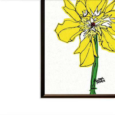 Flowers claiming yellow. No.169