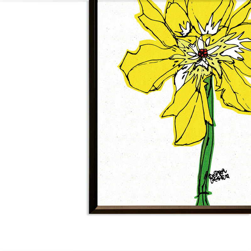 Flowers claiming yellow. No.169