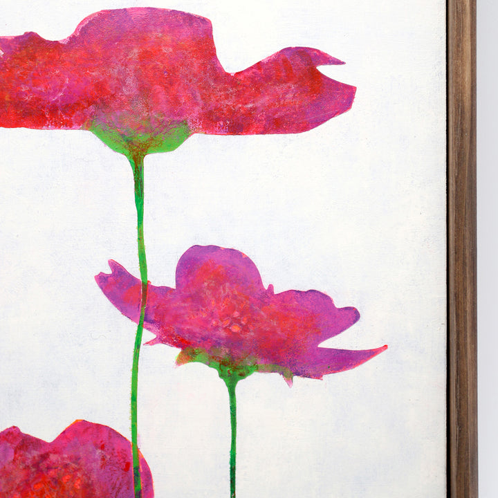 Raspberry poppies No.184
