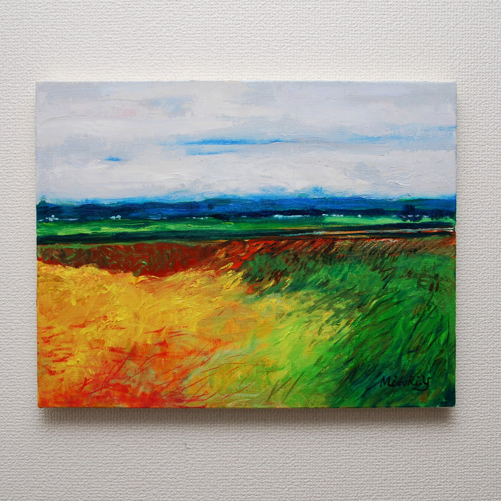 稲穂のフォトアート作品【額縁付き】 稲穂のフォトアート作品【額縁付き】