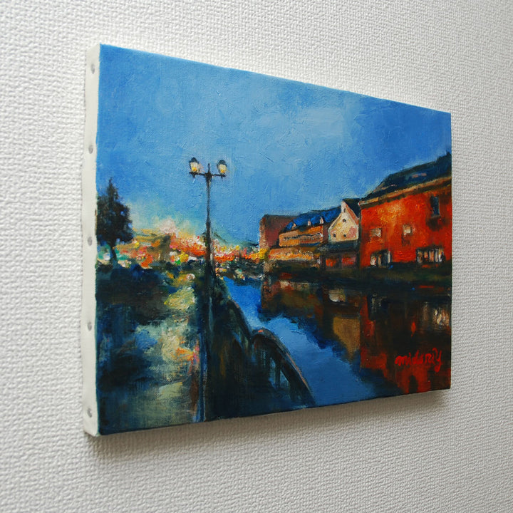 小樽運河　油絵　P10（530×410mm） 小樽運河 油絵 P10（530×410mm） 小樽運河 油絵 P10（530×410mm） 小樽運河