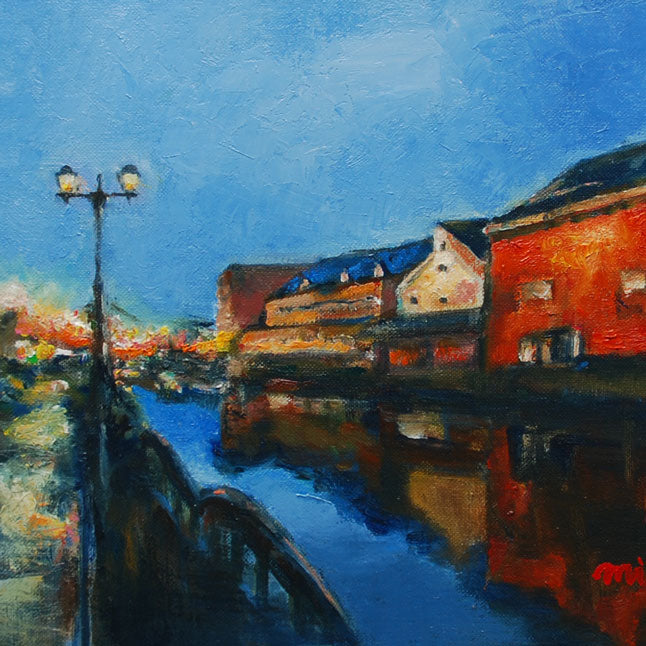 小樽運河|アート絵画・通販販売サイト WASABI
