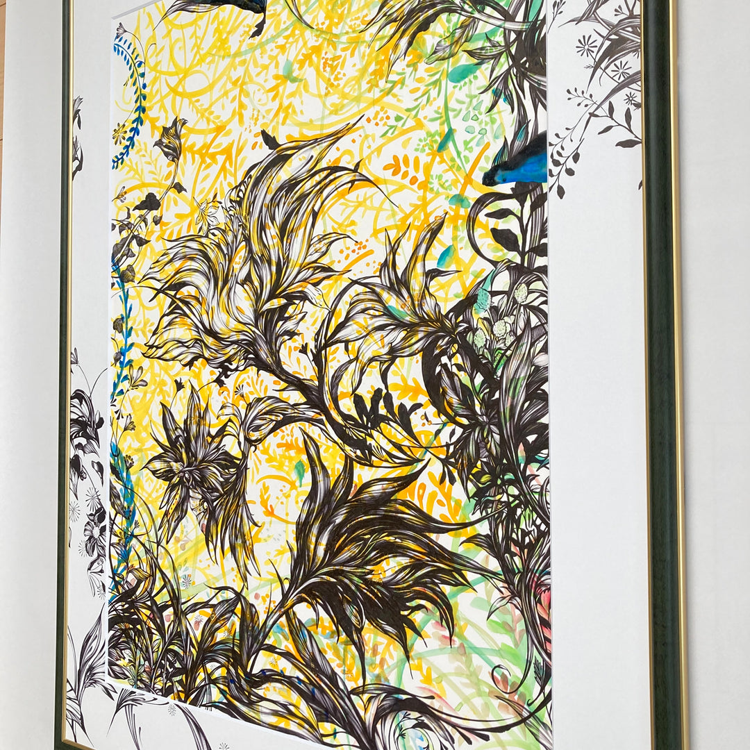 Over and over again, it blossoms again.／Tomoko Ebara｜アート絵画