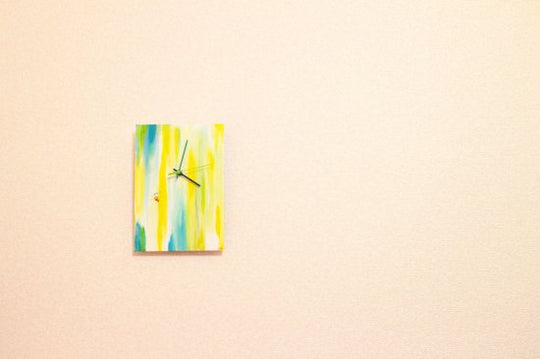 ゆめのなか あお【壁掛け時計】