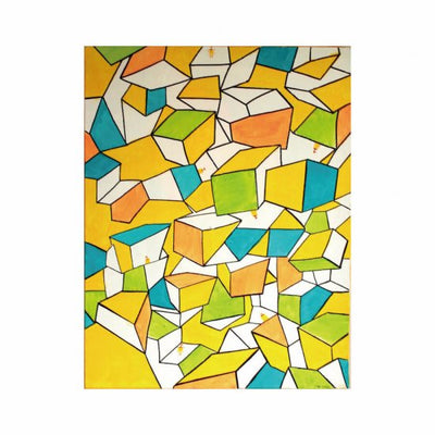 ゆめのなか -cube--絵画 | アーティストオリジナルの絵・雑貨通販サイト