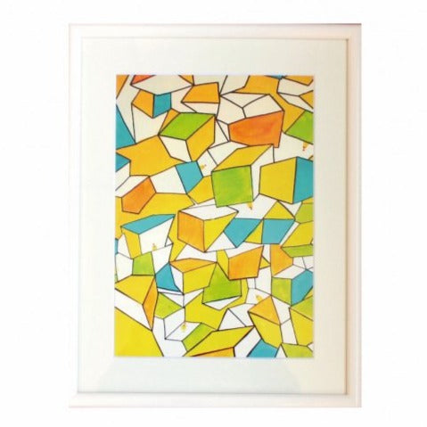 ゆめのなか -cube-【アートプリント】