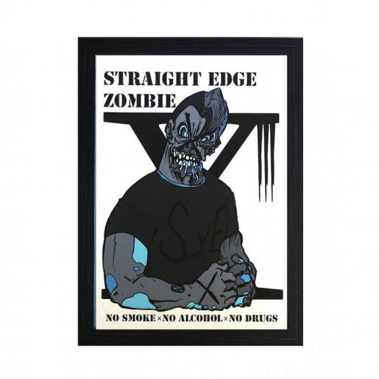STRAIGHT EDGE ZOMBIE【アートプリント】