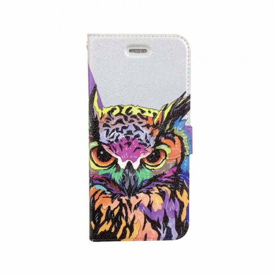 owl/バイカラースマホケース(iPhone 12以前)