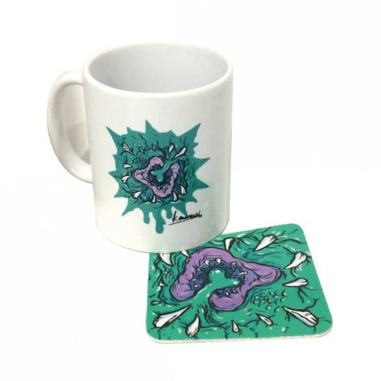 GREENMOUSEマグカップ(コースター付)