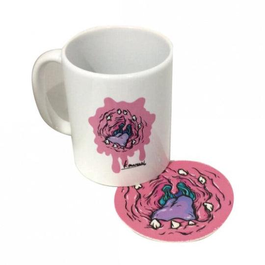 PINKMOUSEマグカップ(コースター付)