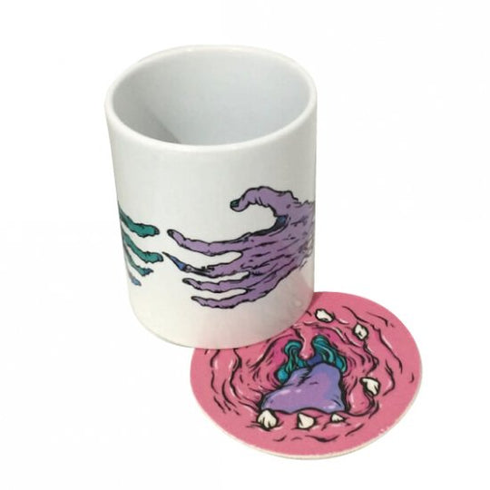 ZOMIBE HANDマグカップ(コースター付)