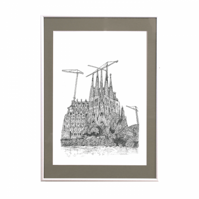 Sagrada Familia/ セミオーダー _x0008_| WASABI(ワサビ)アート通販