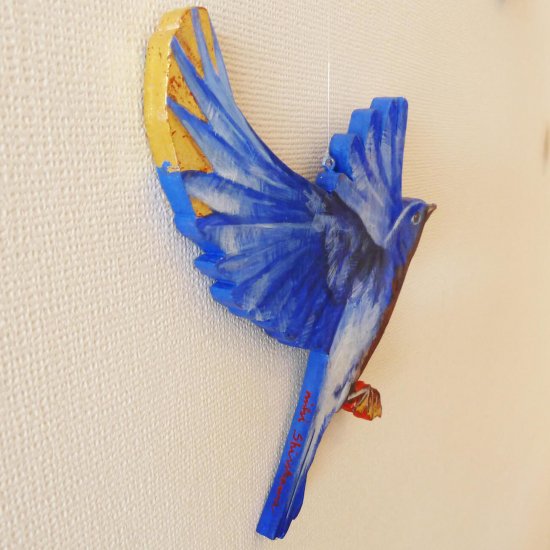 鳥とあなたと(飛ぶ) ／白川美紀｜アート絵画・販売通販WASABI