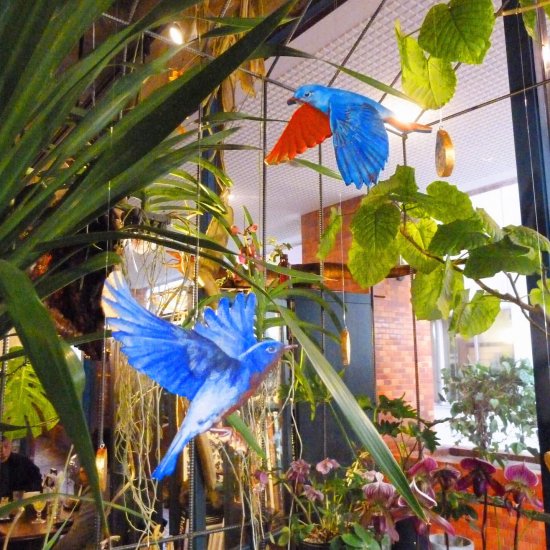 鳥とあなたと(飛ぶ) ／白川美紀｜アート絵画・販売通販WASABI