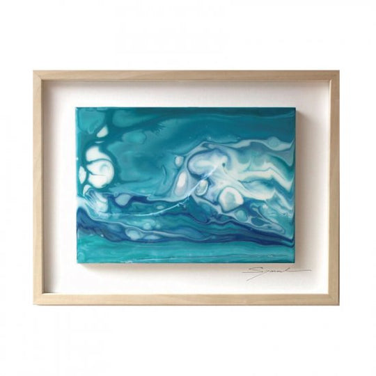 Laminar Flow of Blue