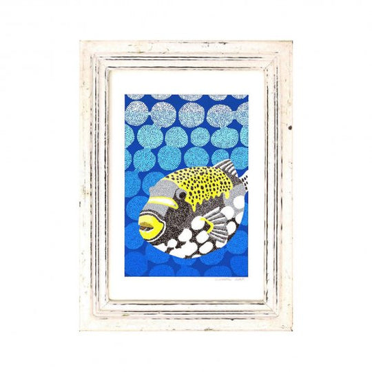 ポルカドットはブルー