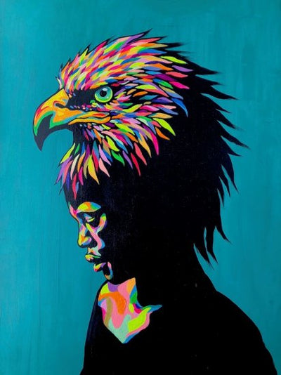 Atomic head -eagle