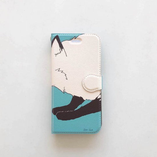 BLUE LEMON "you"/スマホケース(iPhone 12以前)