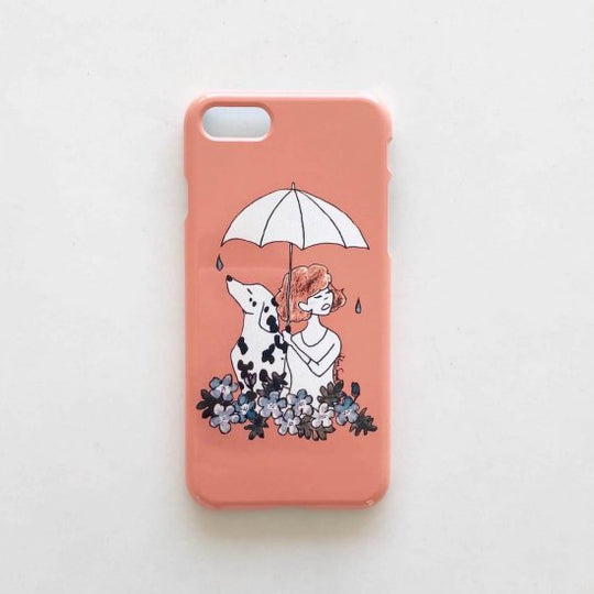 Nemophila/スマホケース (背面型 / iPhone 12以前)