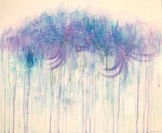 rain of sprit 奇観の雨が創り出す／熊谷香里｜アート絵画・販売
