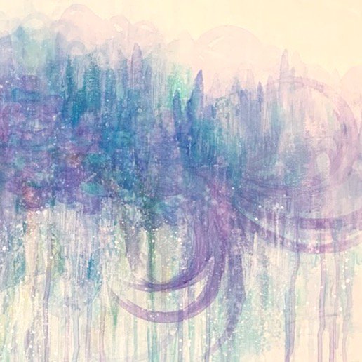 rain of sprit 奇観の雨が創り出す／熊谷香里｜アート絵画・販売通販