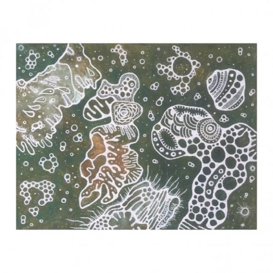 心の欠片　灰緑