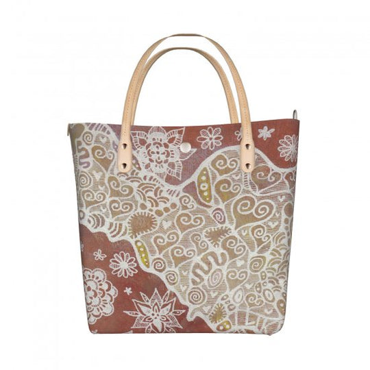 8点限定 葉洩れ花 トートバッグ