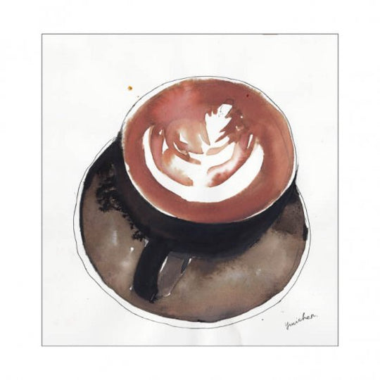 「cafe latte hot」