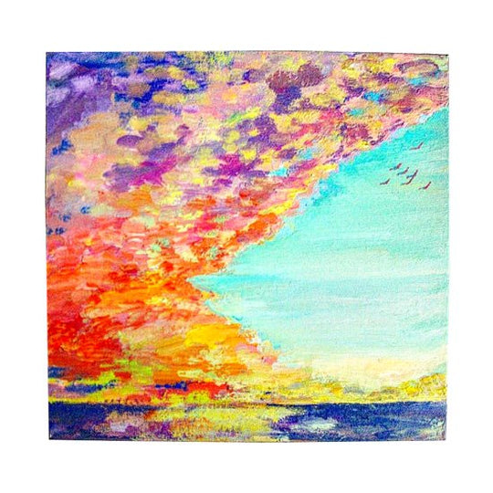 受注制作 『空と海の絵』アートジークレー