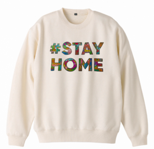 【チャリティ】#STAY HOME フォントスウェット