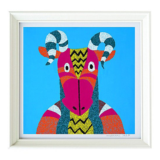 複製画「角獣のサパタ」