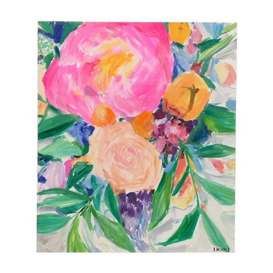 大きなピンクの花