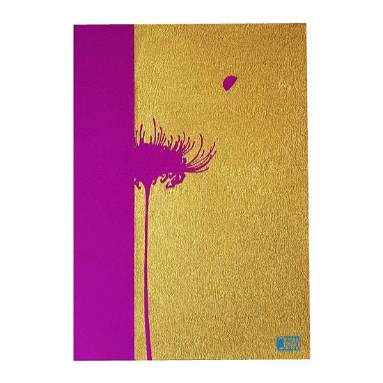 こちらのあちら-彼岸下弦-金に紅紫 | WASABI(ワサビ)アート通販