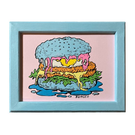 burger 2 (b)  | WASABI(ワサビ)アート通販