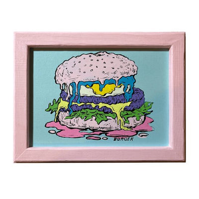 burger 2 (p) | WASABI(ワサビ)アート通販