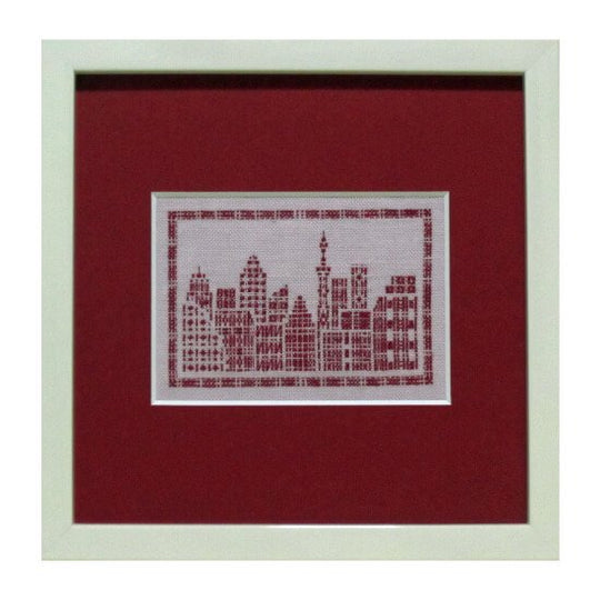 摩天楼  (マット色:レッド)