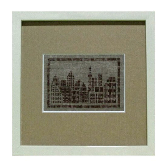 摩天楼 (マット色:セピア)