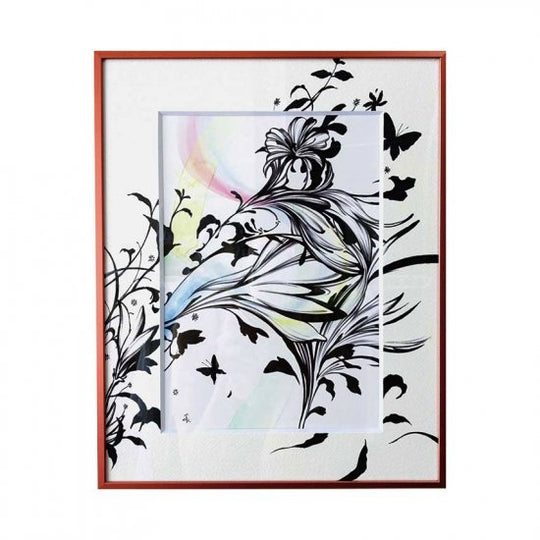 Rainbow and flowers (M)